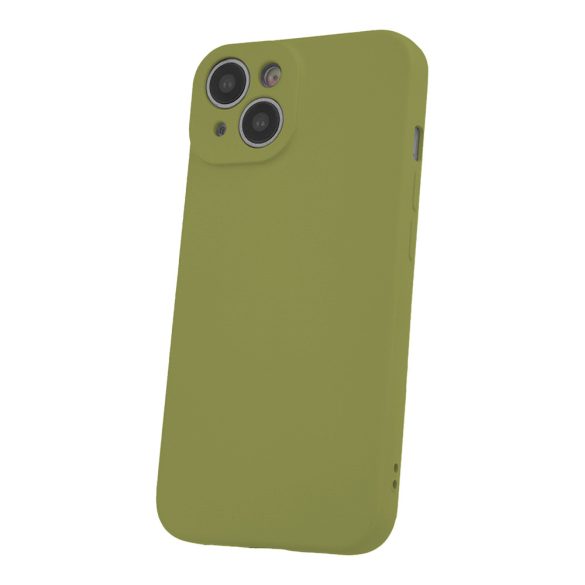 Silicon tok iPhone 16 Plus - olívazöld