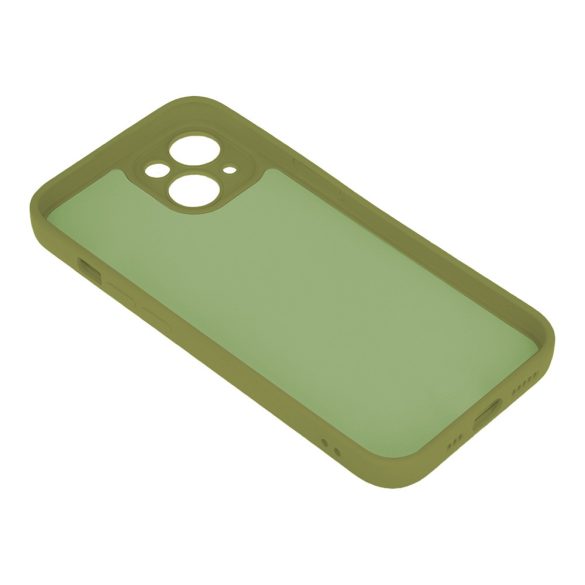 Silicon tok iPhone 16 Plus - olívazöld