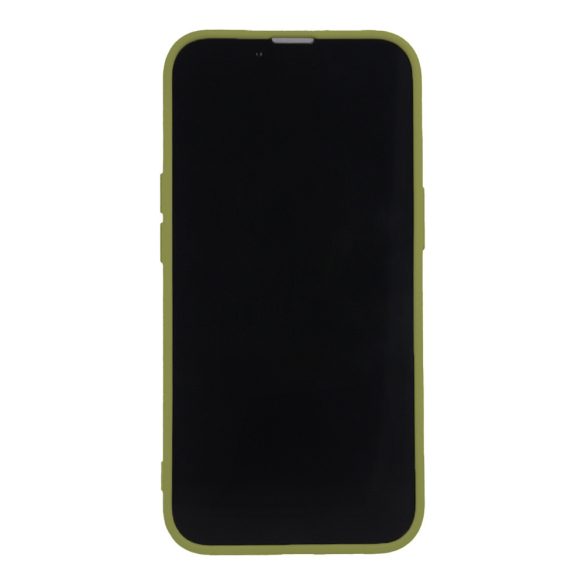 Silicon tok iPhone 16 Plus - olívazöld