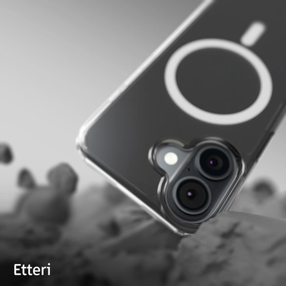 Etteri Hybrid MagSafe-kompatibilis tok iPhone 16 - átlátszó