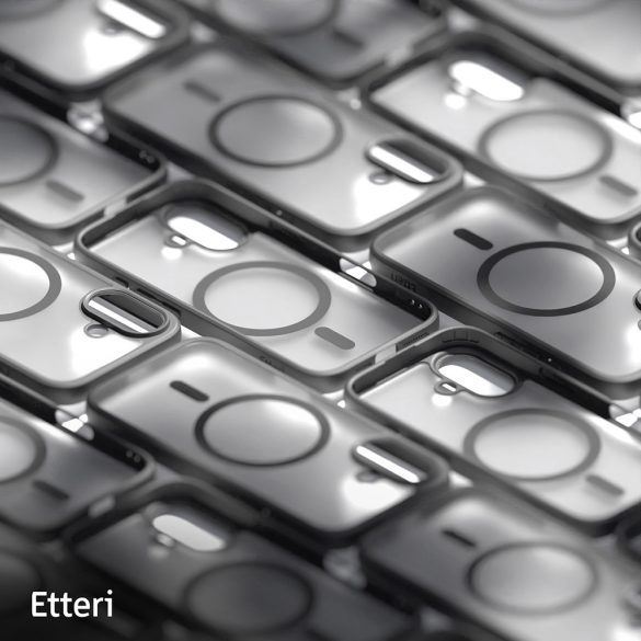 Etteri Matt MagSafe-kompatibilis tok iPhone 16 Plus - fekete