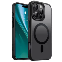   Etteri Matt MagSafe-kompatibilis tok iPhone 16 Pro Max - fekete