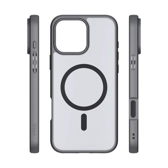 Etteri Matt MagSafe-kompatibilis tok iPhone 16 Pro Max - fekete