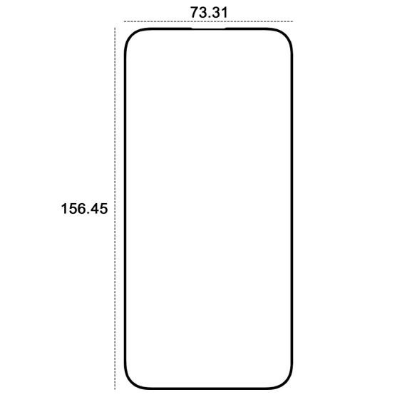 Etteri 9D edzett üveg iPhone 15 Pro Max