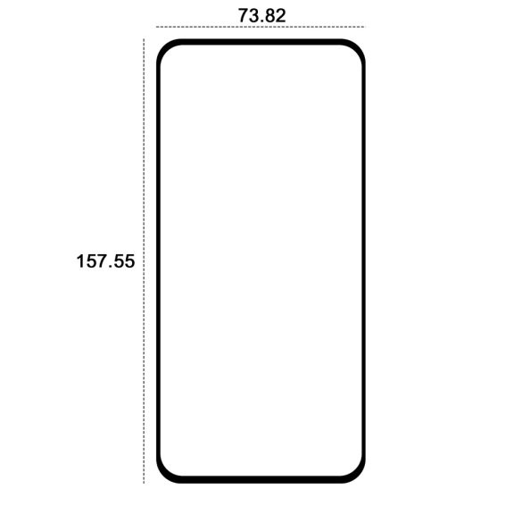 Etteri 9D edzett üveg Samsung Galaxy A35 5G