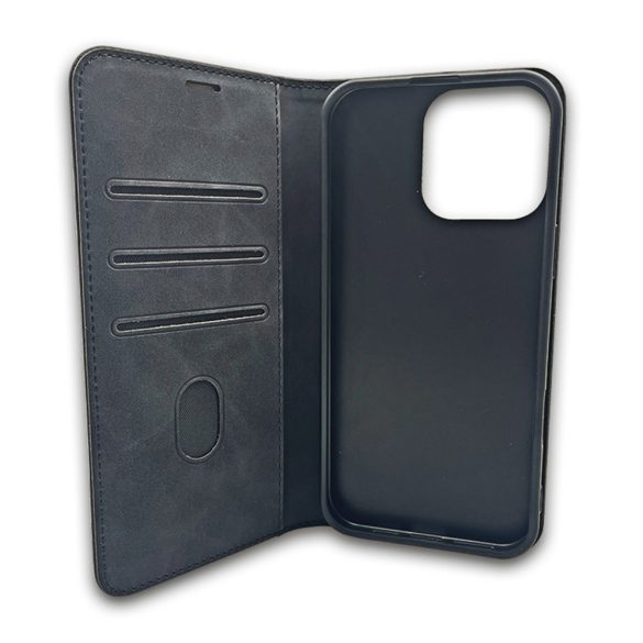 Smart Suede könyvtok iPhone 7/8/SE 2020/SE 2022 - fekete