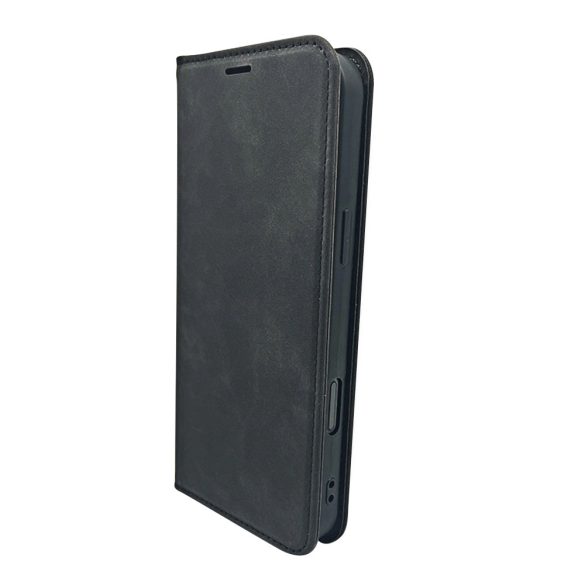 Smart Suede könyvtok iPhone 11 - fekete