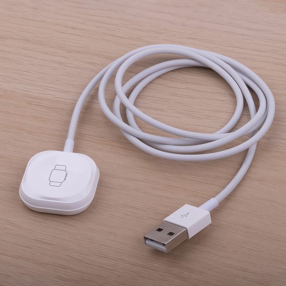 Forever MASM-100 vezeték nélküli töltő Apple Watchhoz 3W - fehér