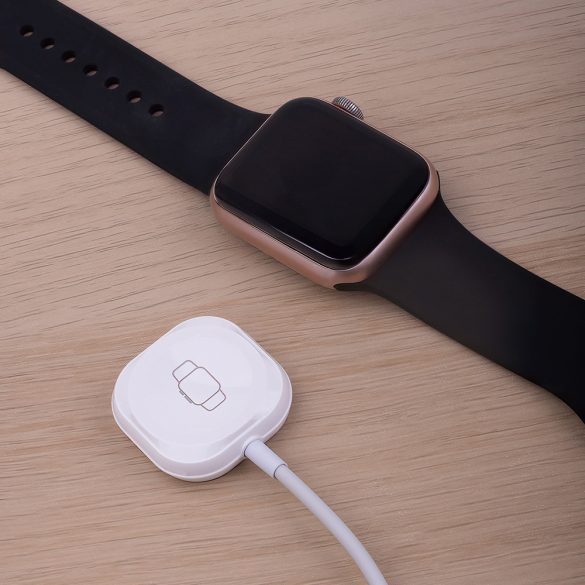 Forever MASM-100 vezeték nélküli töltő Apple Watchhoz 3W - fehér