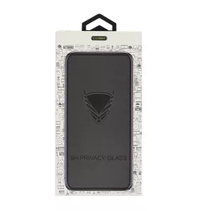 OG Premium 9H betekintésvédett edzett üveg fekete szegéllyel Samsung Galaxy S25 Edge