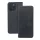 Smart Suede könyvtok Honor 400 - fekete