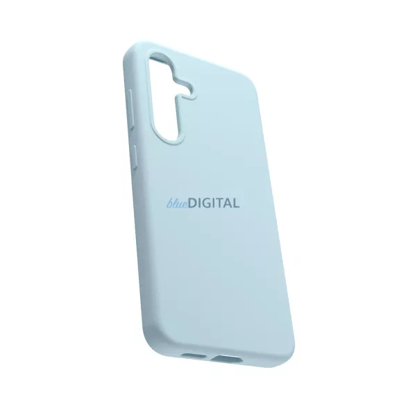 Etteri Silicone MagSafe-kompatibilis tok Samsung Galaxy S25 Edge - világoskék