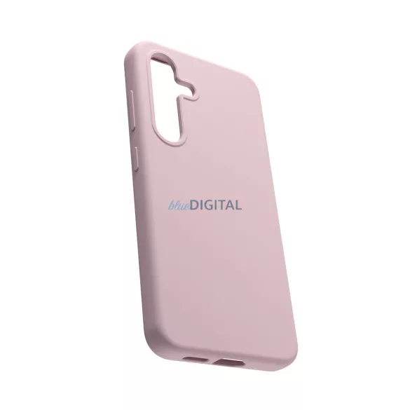 Etteri Silicone MagSafe-kompatibilis tok Samsung Galaxy S25 Edge - halvány rózsaszín