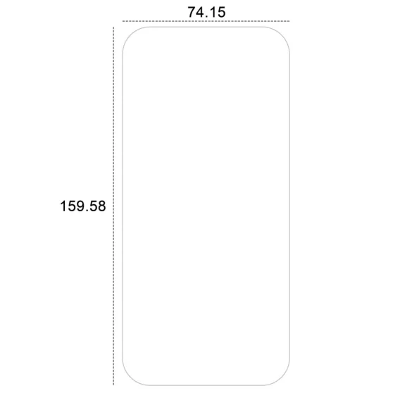 Etteri 7H oleofób hibrid üveg iPhone 16 Pro Max