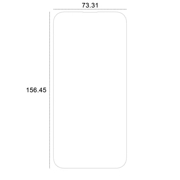 Etteri 7H oleofób hibrid üveg iPhone 15 Pro Max