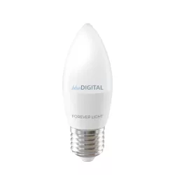   Forever Light Izzó LED E27 C37 4.2W 480lm 4000K energiaosztály E