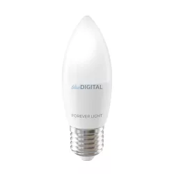   Forever Light Izzó LED E27 C37 7.2W 840lm 3000K energiaosztály E