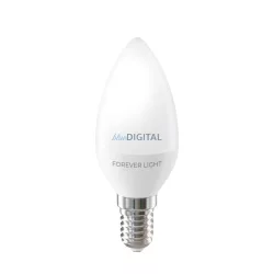   Forever Light Izzó LED E14 C37 2.2W 260lm 6000K energiaosztály E