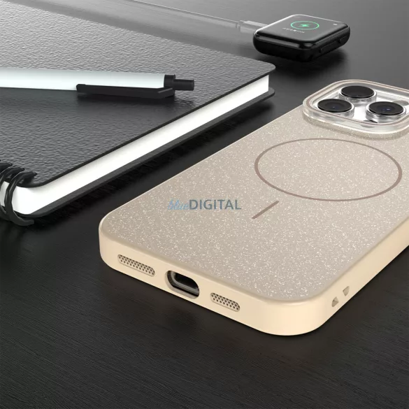 Glitter Thin MagSafe-kompatibilis tok iPhone Air - barna