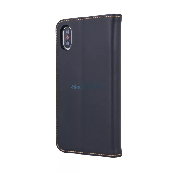 Genuine Leather Smart Pro könyvtok iPhone Air - fekete