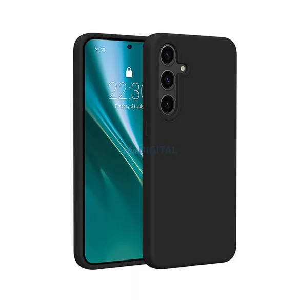 Etteri Silicone tok Samsung Galaxy A17 4G/5G - fekete