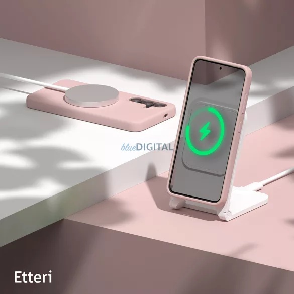 Etteri Silicone tok Samsung Galaxy A17 4G/5G - halvány rózsaszín