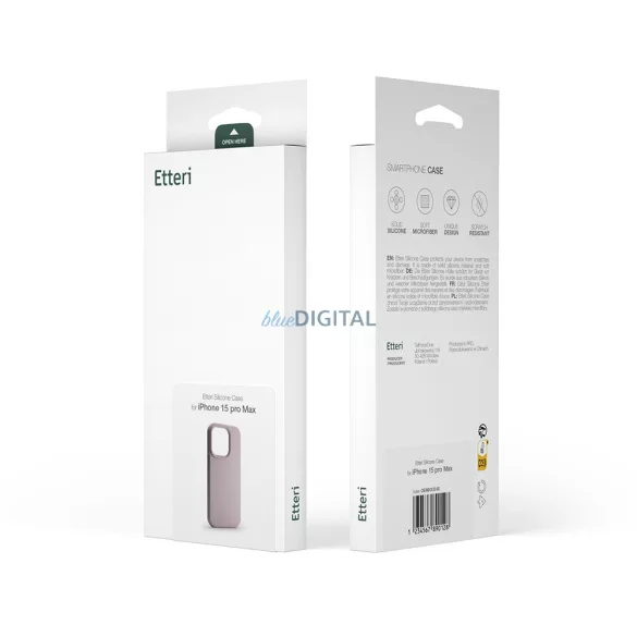 Etteri Silicone tok Samsung Galaxy A17 4G/5G - halvány rózsaszín