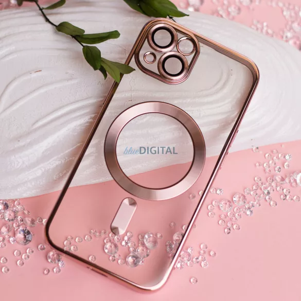 Color Chrome MagSafe-kompatibilis tok iPhone Air - rózsaarany színű