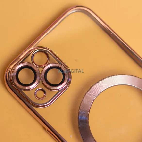 Color Chrome MagSafe-kompatibilis tok iPhone Air - rózsaarany színű