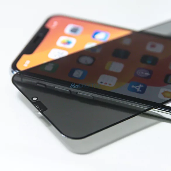 9H betekintésvédett edzett üveg fekete szegéllyel Oppo Reno13 F 5G