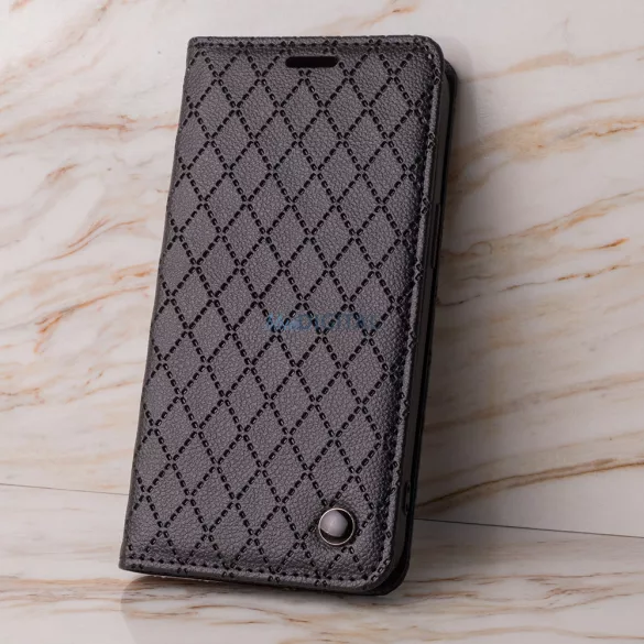 Smart Caro könyvtok Samsung Galaxy A17 4G/5G - fekete