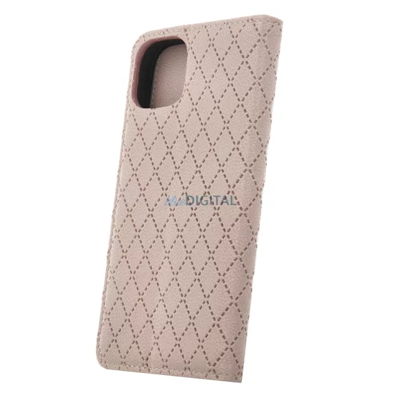 Smart Caro könyvtok Samsung Galaxy A17 4G/5G - bézs