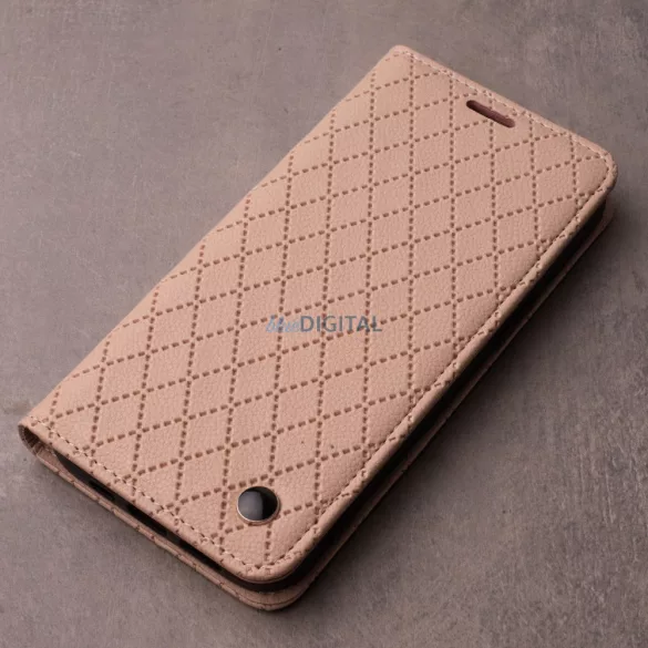 Smart Caro könyvtok Samsung Galaxy A17 4G/5G - bézs