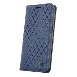   Smart Caro könyvtok Samsung Galaxy A17 4G/5G - tengerészkék