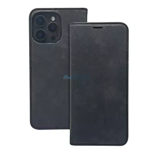 Smart Suede könyvtok Samsung Galaxy A17 4G/5G - fekete