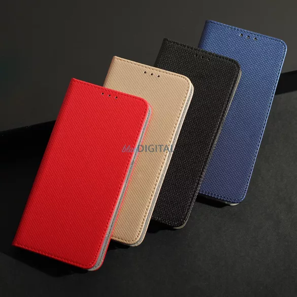 Smart Magnet könyvtok Motorola Moto G86 - arany színű