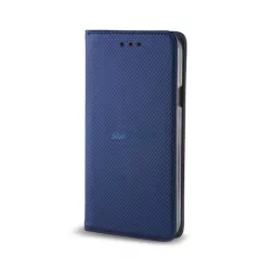 Smart Magnet könyvtok Motorola Moto G86 - tengerészkék