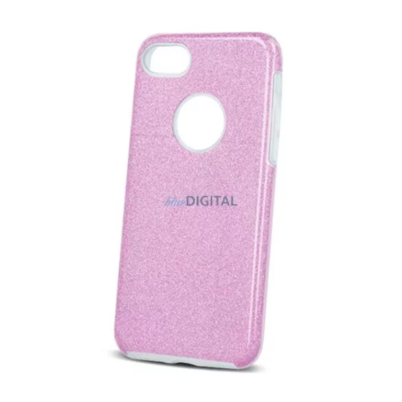 Glitter 3in1 tok Samsung Galaxy A17 4G/5G - rózsaszín