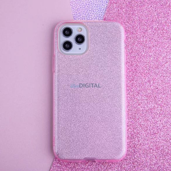 Glitter 3in1 tok Samsung Galaxy A17 4G/5G - rózsaszín