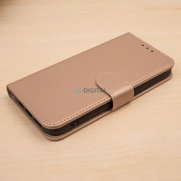 Smart Classic könyvtok Samsung Galaxy S25 FE - arany színű