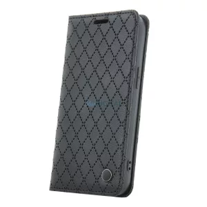 Smart Caro könyvtok Samsung Galaxy S25 FE - fekete