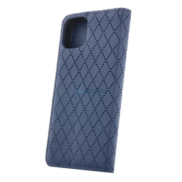 Smart Caro könyvtok Samsung Galaxy S25 FE - tengerészkék
