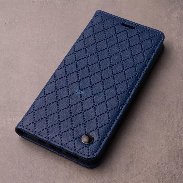 Smart Caro könyvtok Samsung Galaxy S25 FE - tengerészkék