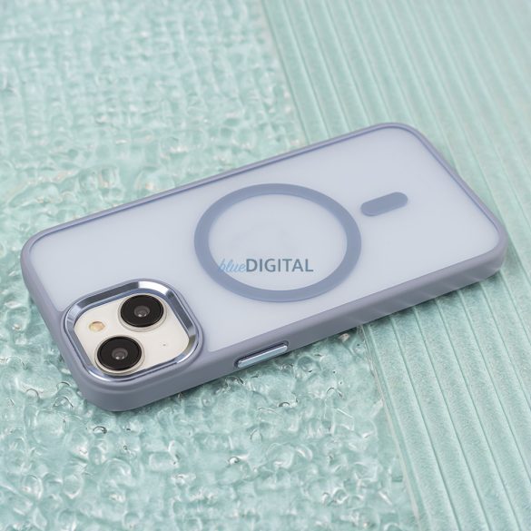 Frozen MagSafe-kompatibilis tok iPhone 17 Pro Max - világoskék