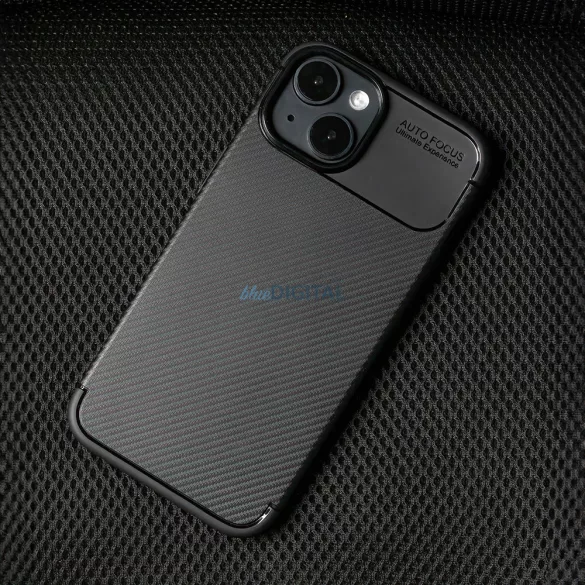 Carbon Black tok Samsung Galaxy A17 4G/5G - fekete