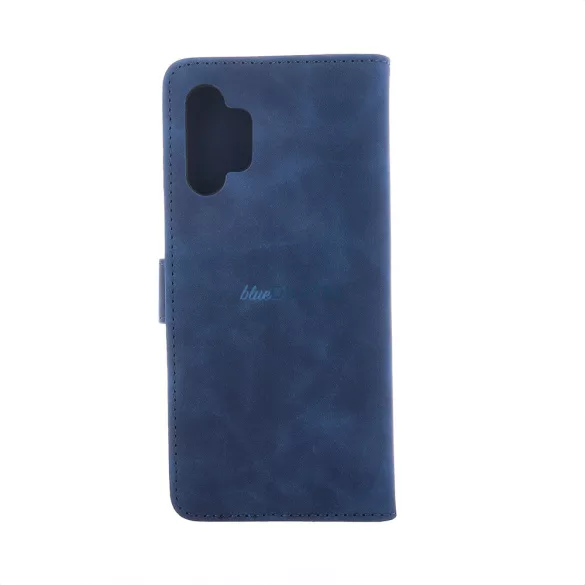 Smart Velvet könyvtok Samsung Galaxy A17 4G/5G - tengerészkék