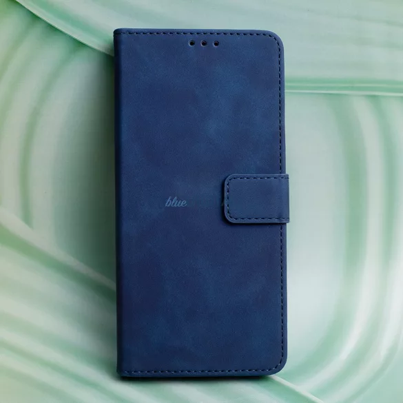 Smart Velvet könyvtok Samsung Galaxy A17 4G/5G - tengerészkék