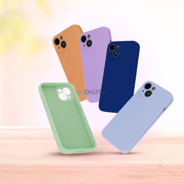 Szilikon tok az iPhone 17 Air 6,6", levendula színben