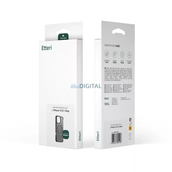 Etteri Matt MagSafe-kompatibilis tok iPhone Air - szürke