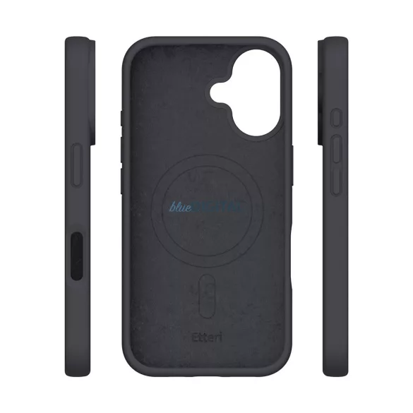 Etteri Silicone MagSafe-kompatibilis tok iPhone Air - fekete